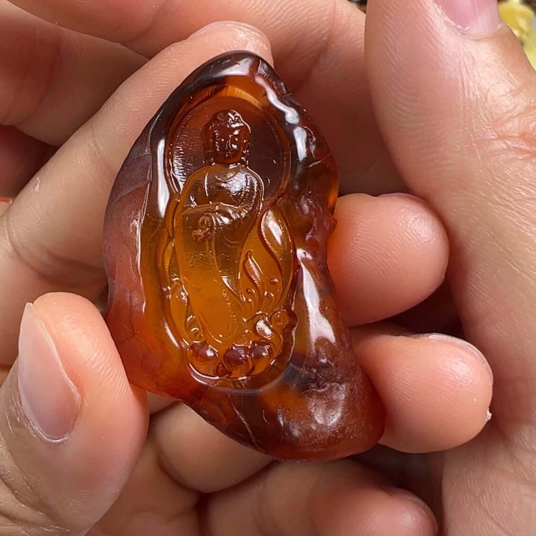 琥珀未镶嵌裸石琥珀