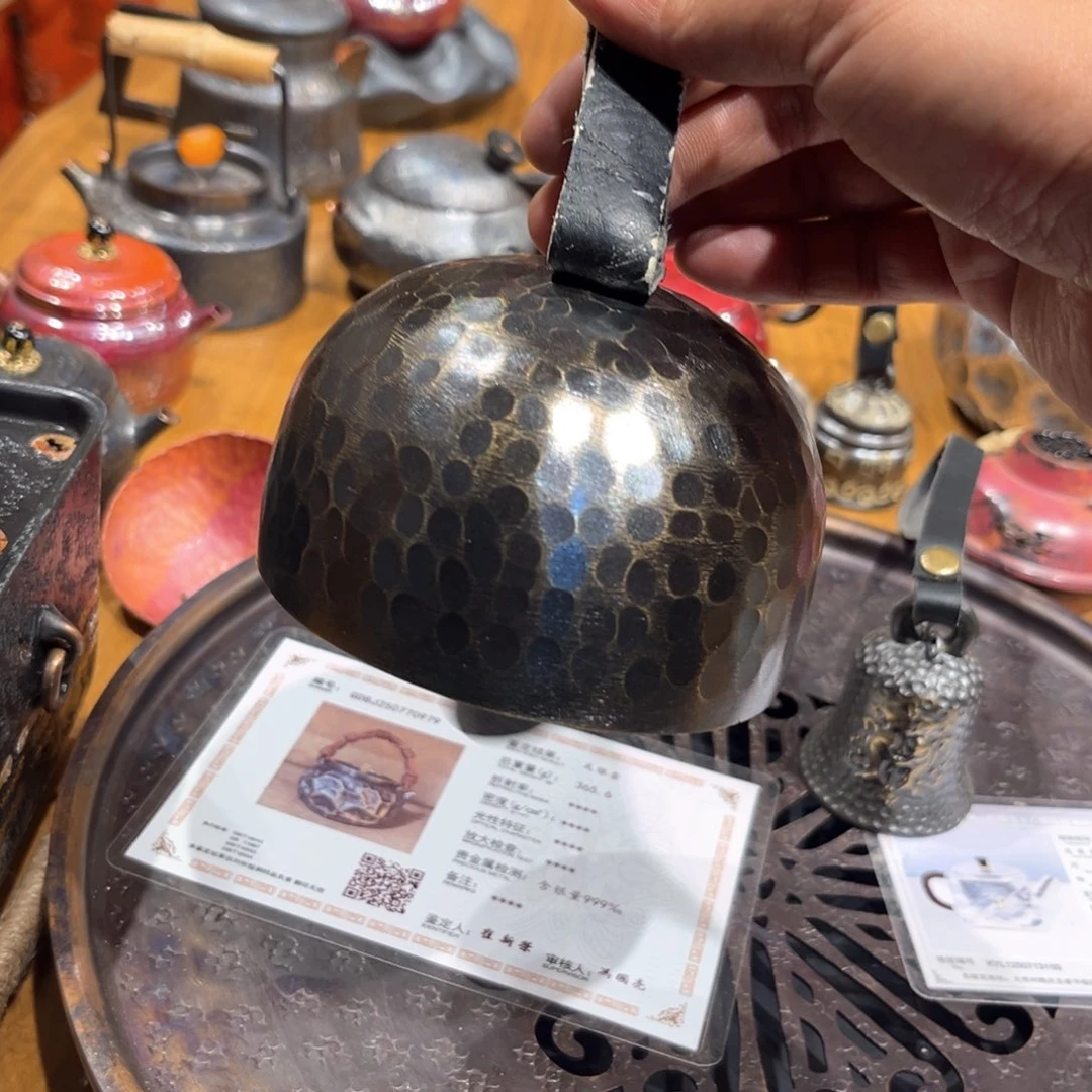 9.5锤点驼铃手工锻打工艺