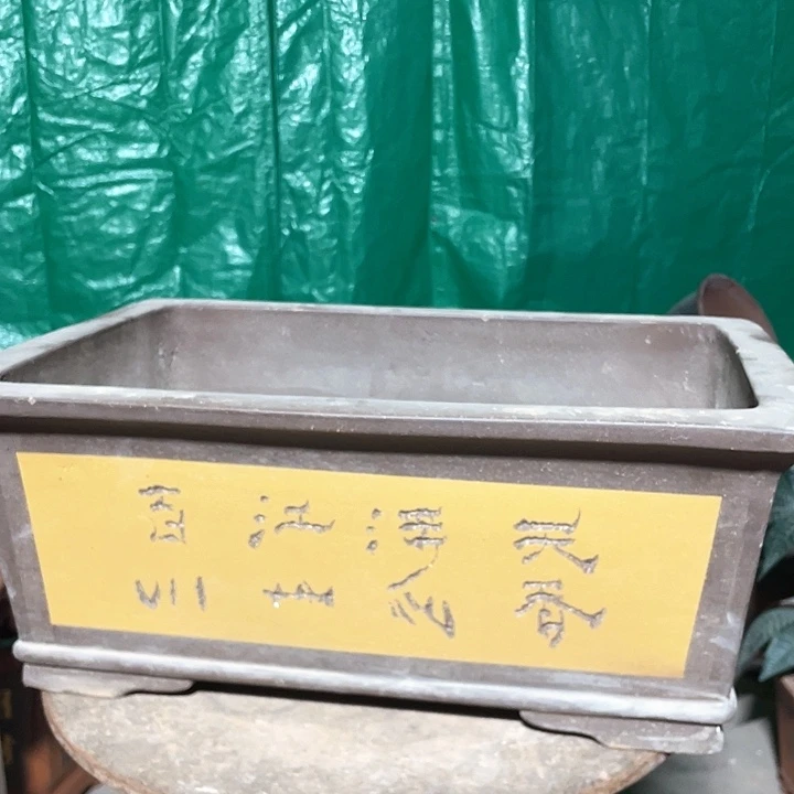 新品52黄色马槽花盆