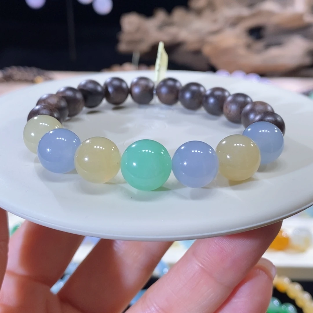 翡翠未镶嵌颈饰糖果多宝10+