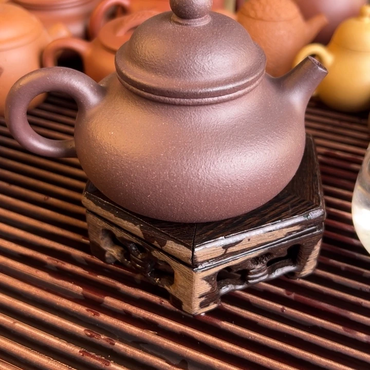紫砂茶案天青容天200cc