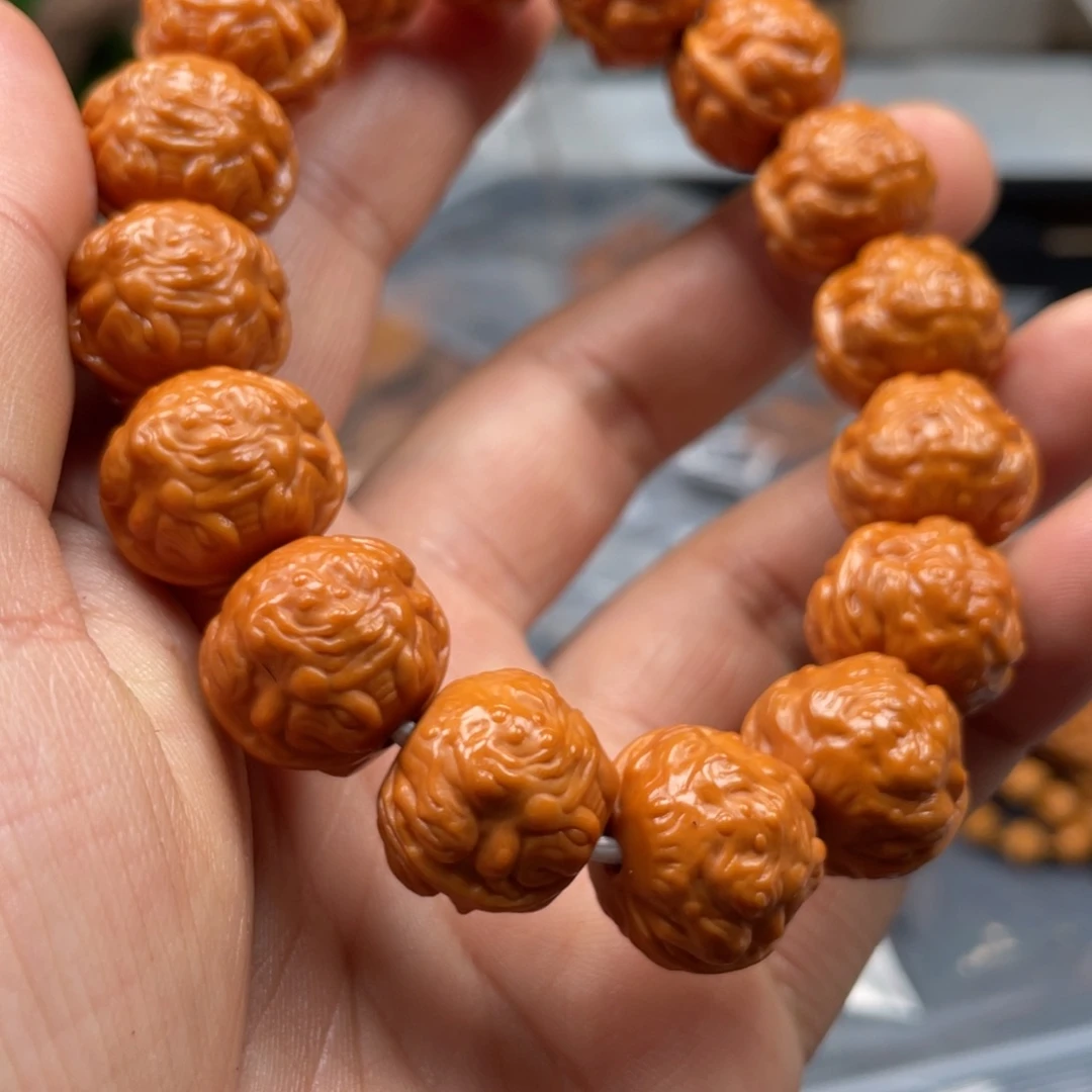 橄榄核吊坠橄榄绿