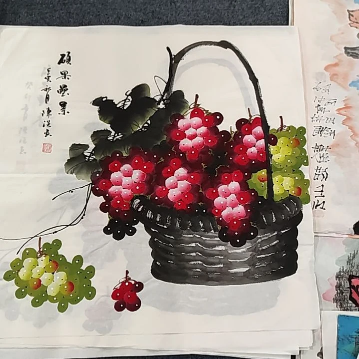国画书法纯手绘作品等你来结缘