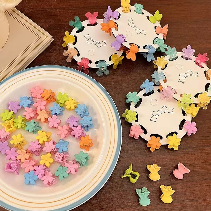 新款编发发夹刘海碎发编发小抓夹仙气可爱甜美少女心女孩发饰儿童