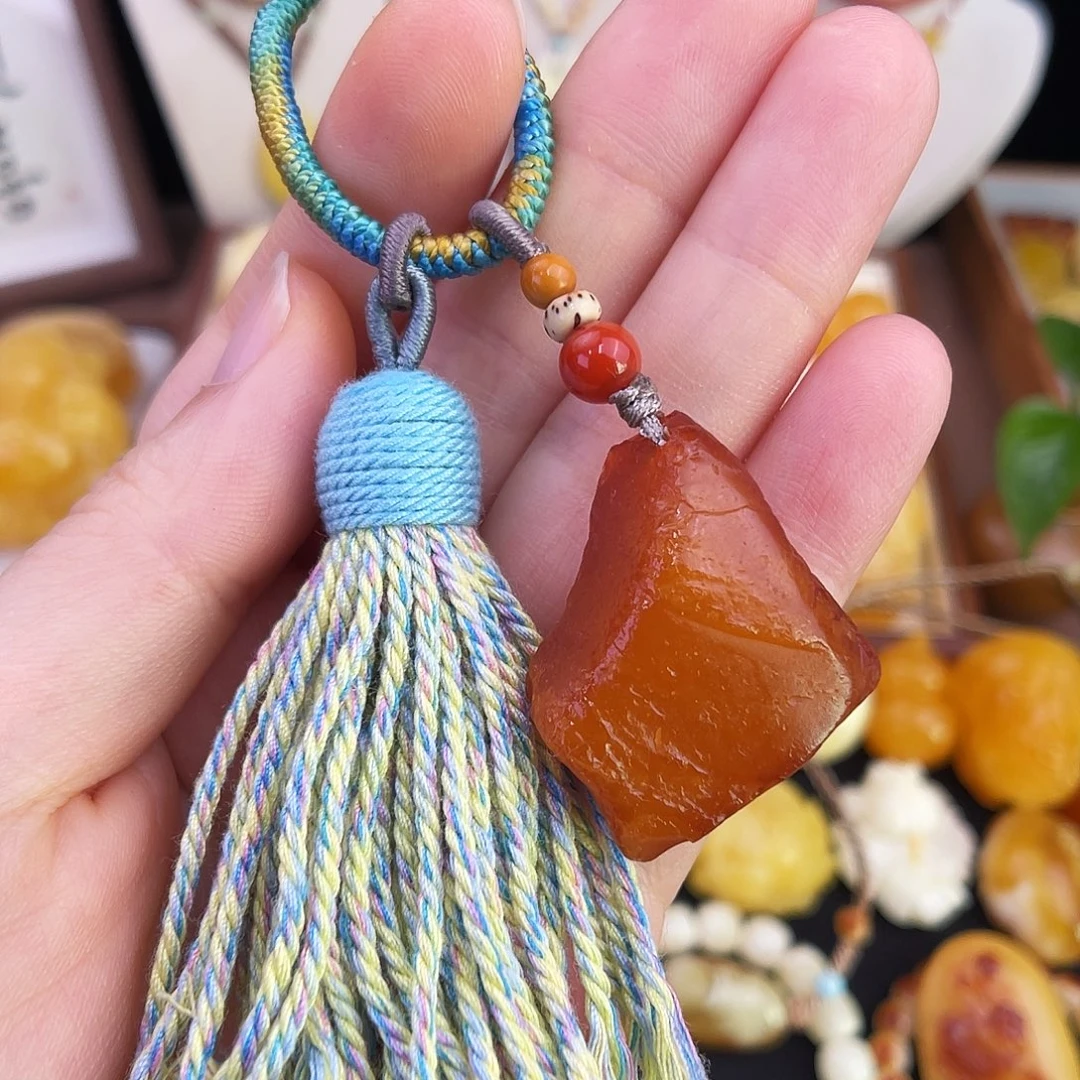 琥珀未镶嵌珠宝奇石