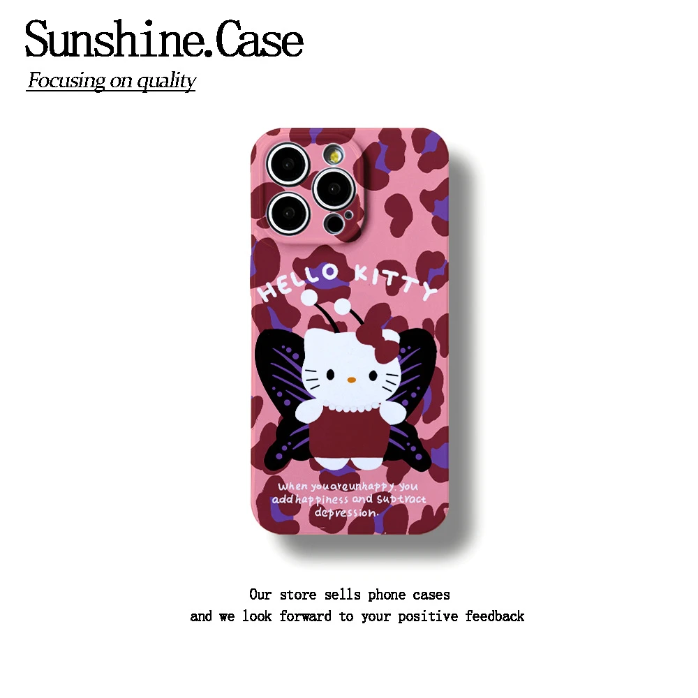 菲林软壳蝴蝶KT适用于苹果华为vivo小米oppo一加防摔手机壳