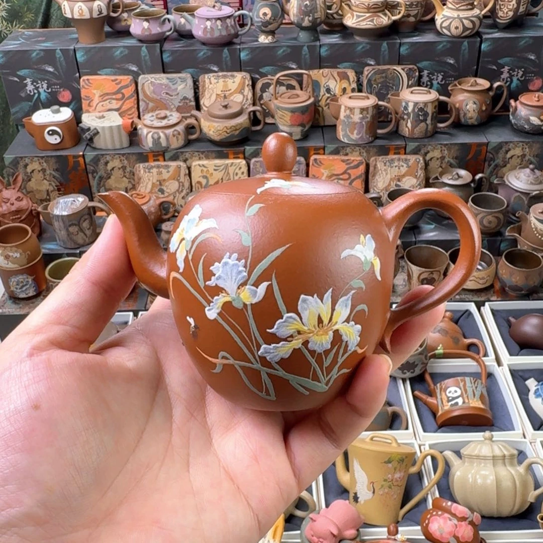茶壶紫砂170cc原矿精工半手