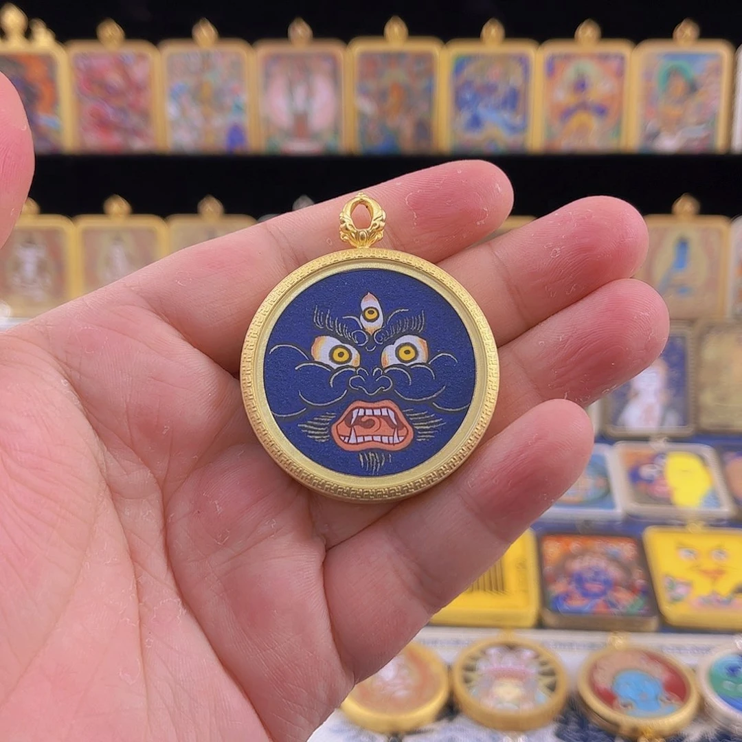 青海热贡纯手绘唐卡