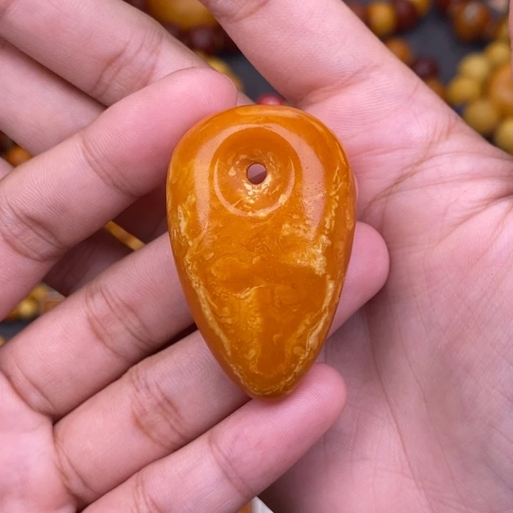 蜜蜡未镶嵌裸石蜜蜡L