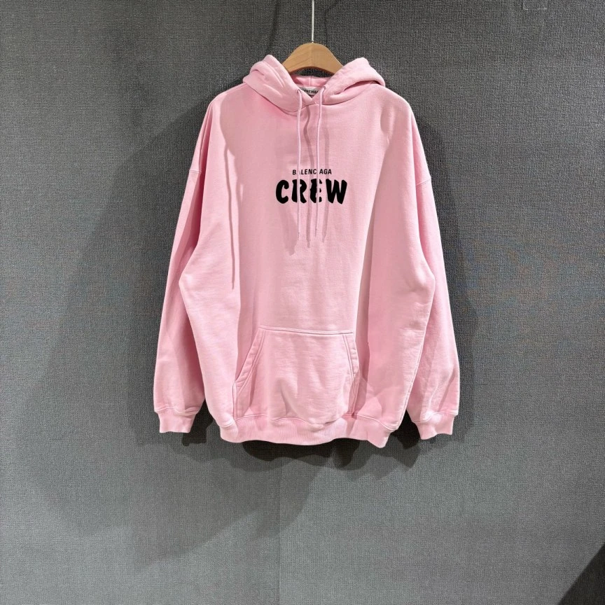 99新 Balenciaga/巴黎世家 （pm）CREW帽衫卫衣 xs码/1274