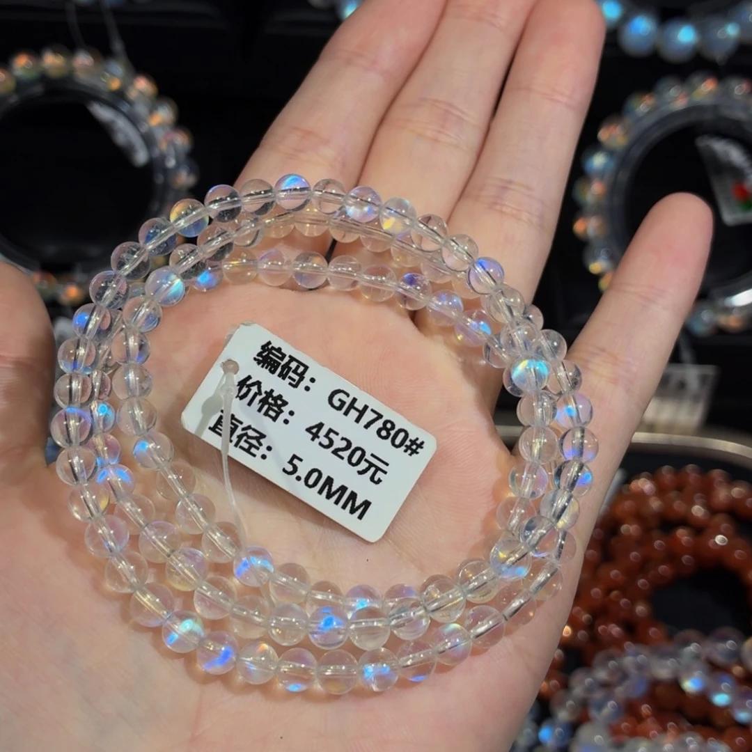 未镶嵌手链月光石GH780#5mm