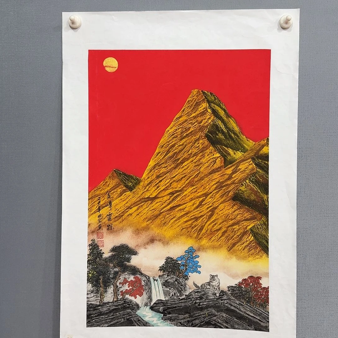 国画国画莫国宾老师精品