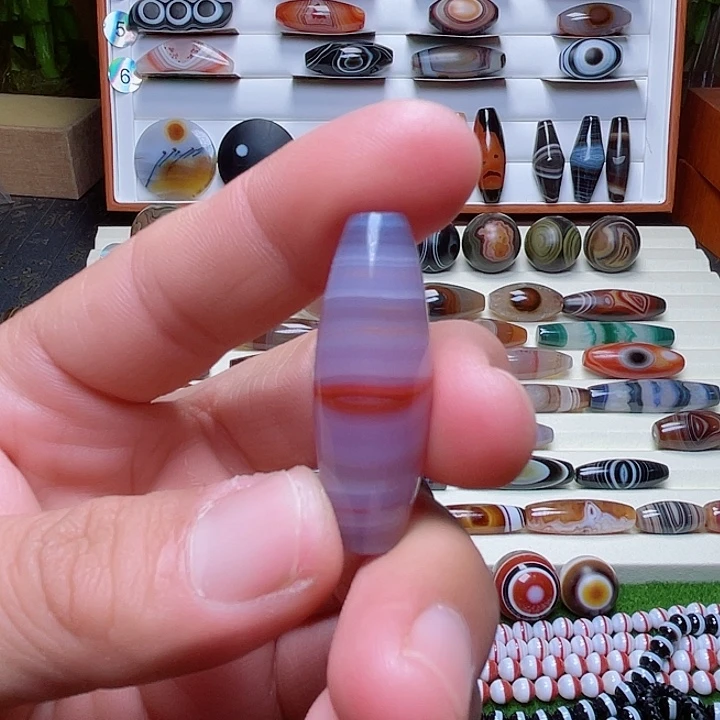 未镶嵌颈饰玛瑙/玉髓梁*生