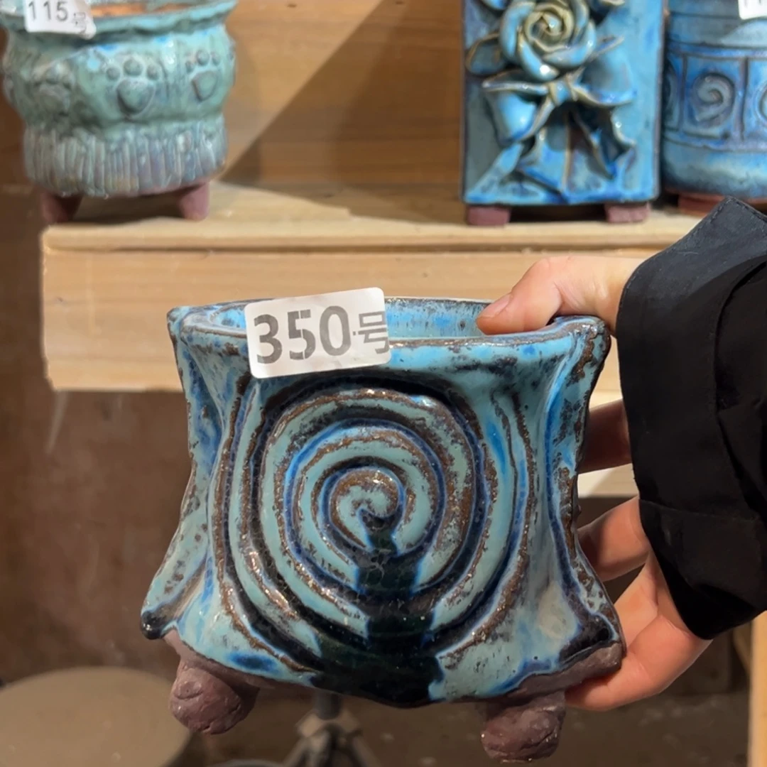 尚雅陶坊多肉花盆，内口径10×9