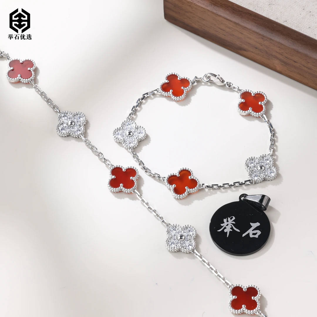 【举石严选】H0618-1332-48玛瑙手链（一件/多样性发/长约19cm）H