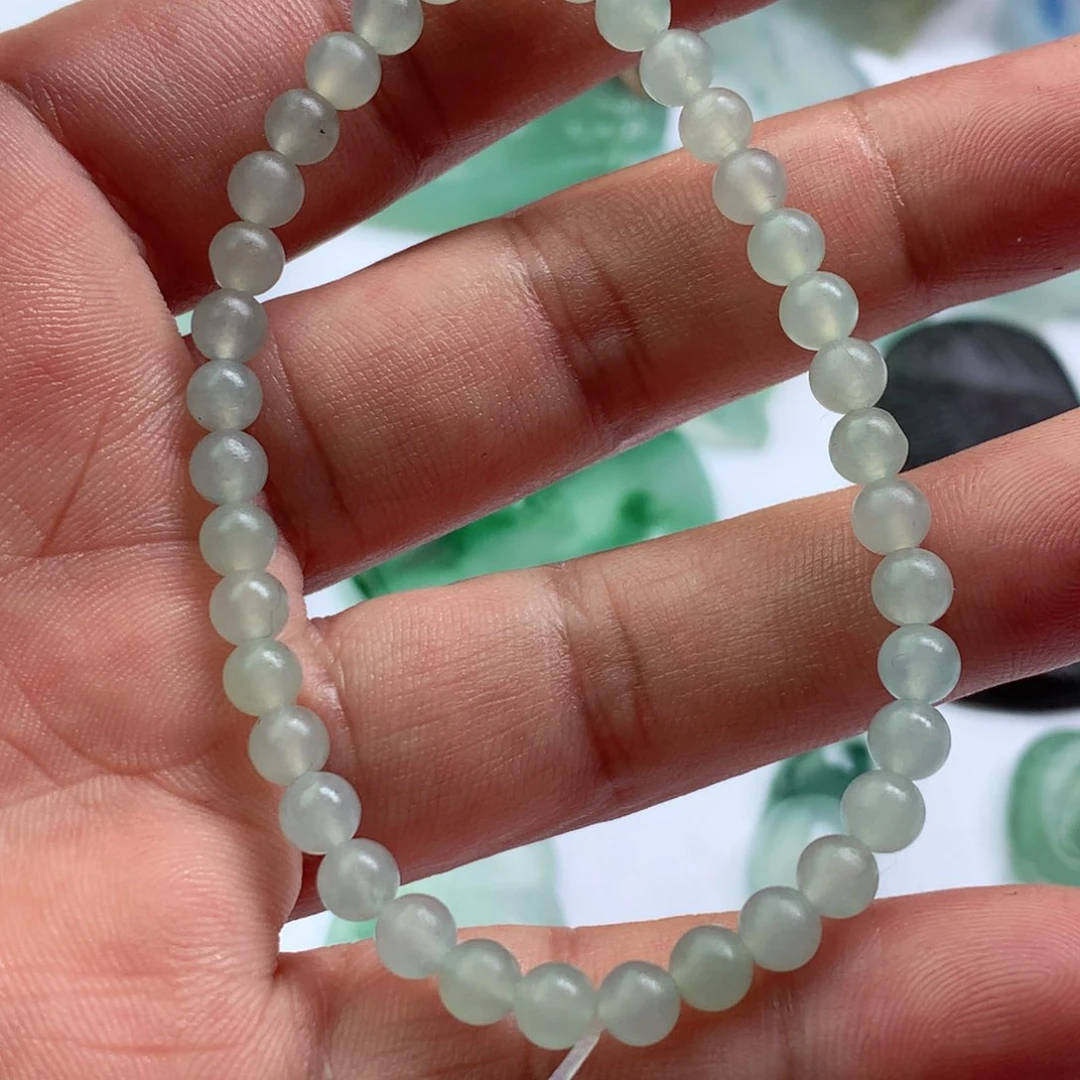 定制翡翠未镶嵌风**雅包工