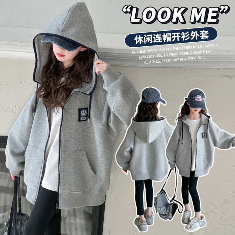 （外套）女童外套秋装棒球服2025新款春款网红中大童儿童装夹克