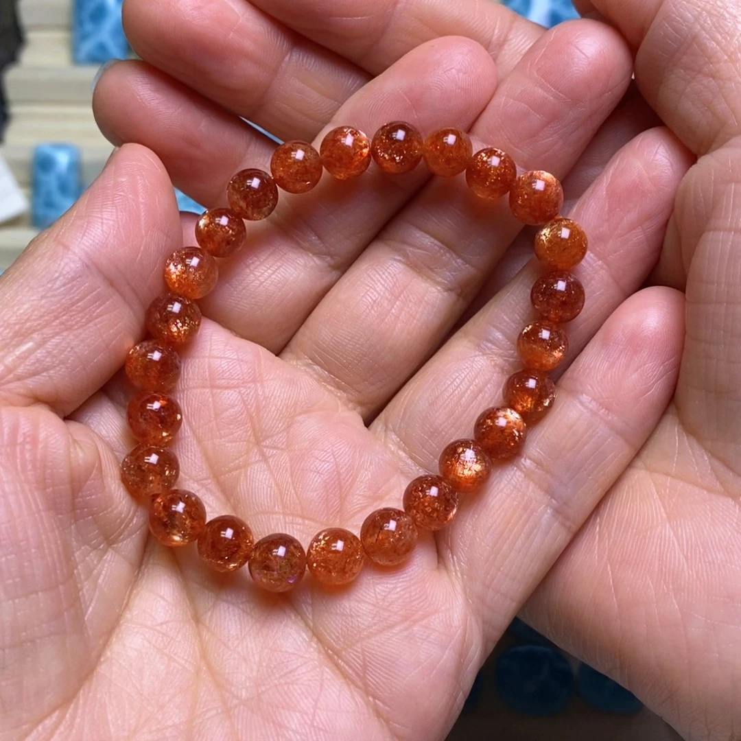 针钠钙石（海纹石）未镶嵌手链