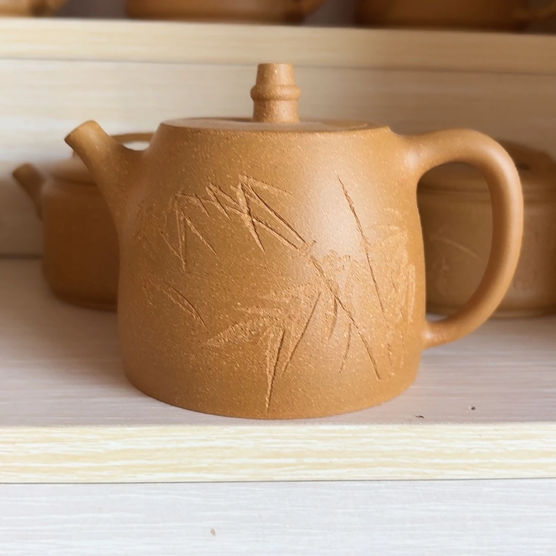 茶壶紫砂半手工制作