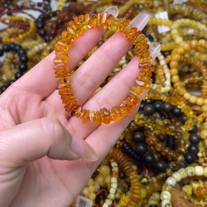 琥珀未镶嵌珠宝奇石