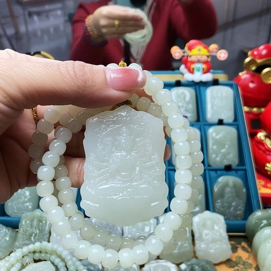 和田玉颈饰未镶嵌丽****享