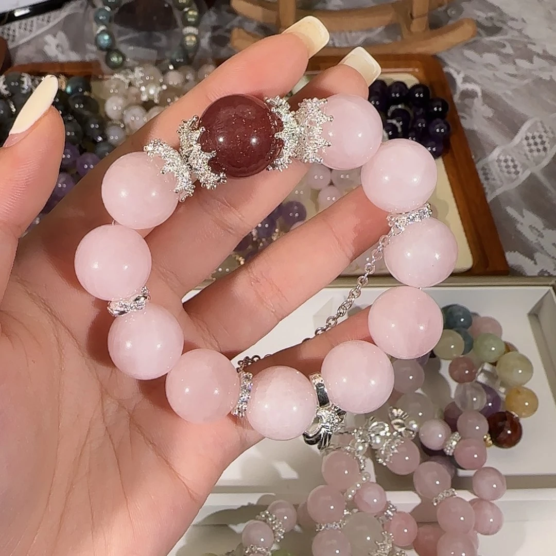 黄晶手链未镶嵌哈哈