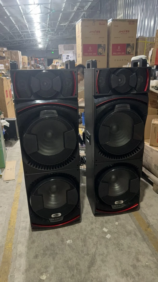 9新  双15寸无源箱一对，不包邮，需要接功放机使用