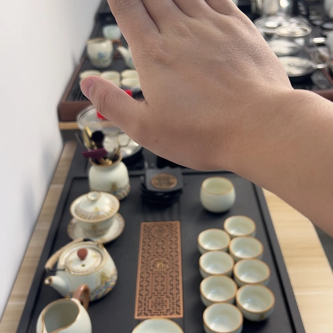 85长风带玻璃电器一套