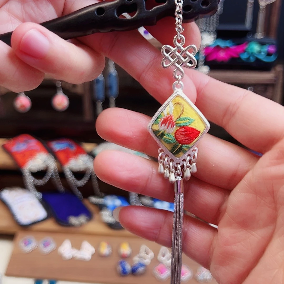 织绣手工刺绣工艺品