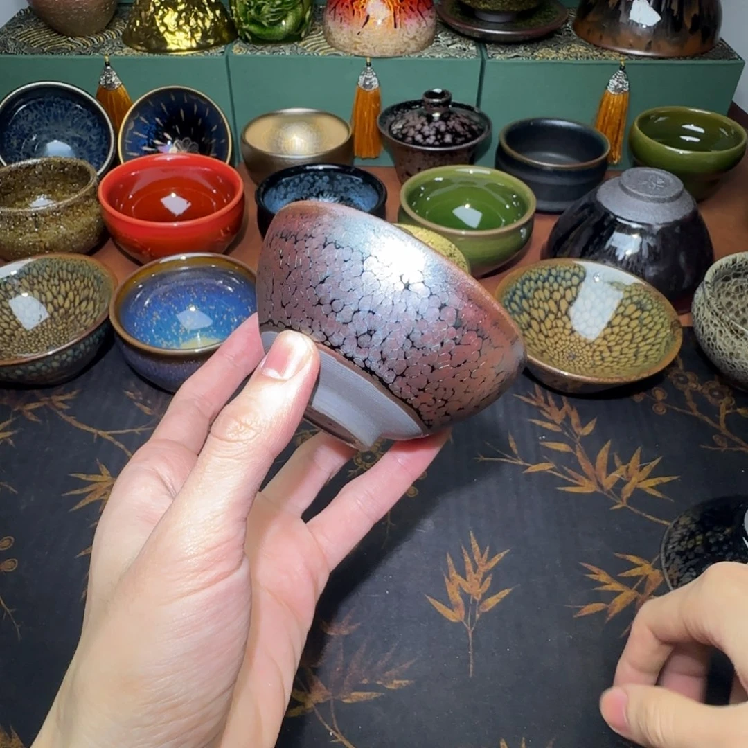 茶盏微瑕建盏，介意勿拍