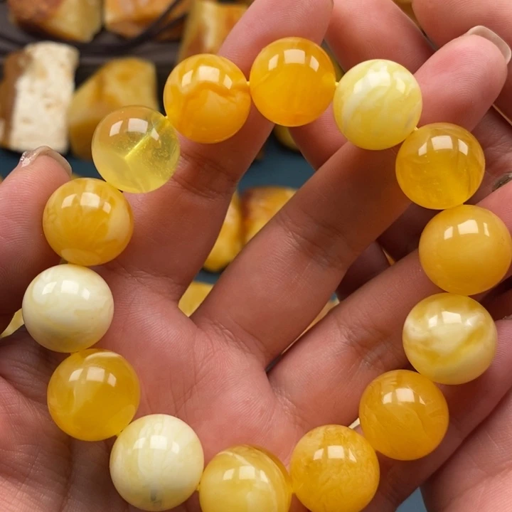 定制琥珀未镶嵌蜜蜡
