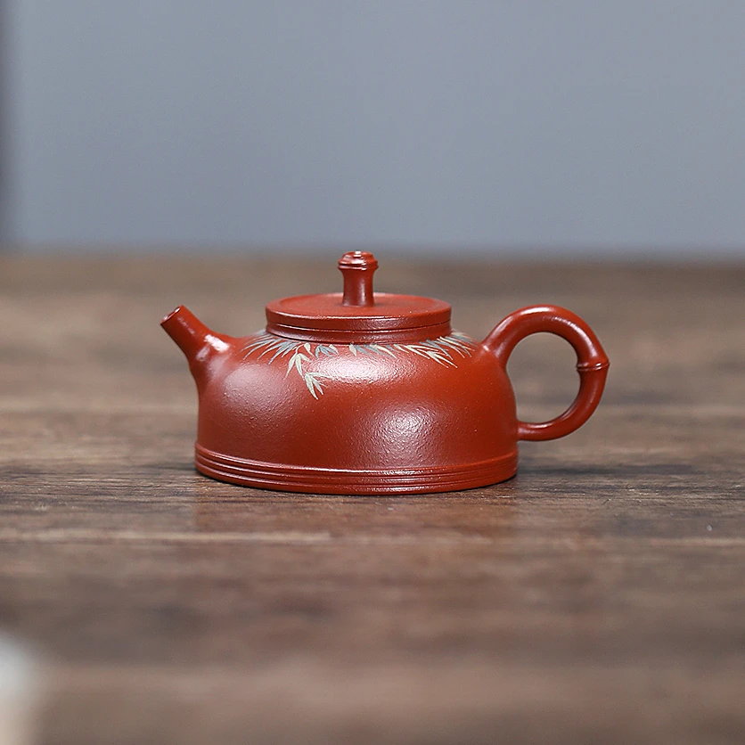 JCY-0125季益顺创立品牌 季畅园【芳语】朱泥90cc宜兴壶 中高端茶器