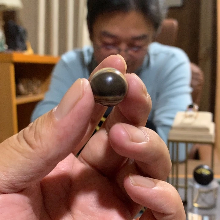 吊坠(不含链)未镶嵌石英质玉太行山菩芯珠1.6