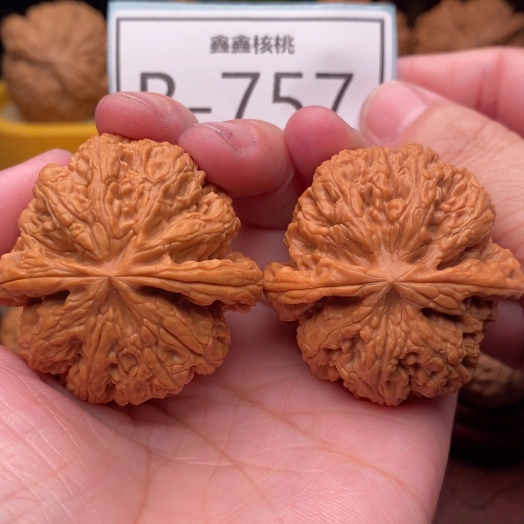 文玩核桃把件粗筋42