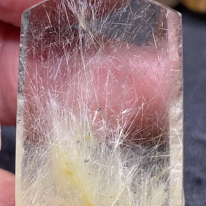 般***若未镶嵌颈饰发晶钛晶