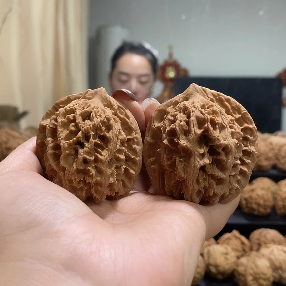 把件文玩核桃48中国大花