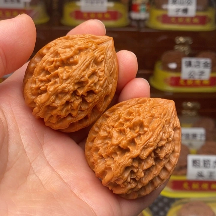 吊坠文玩核桃大沽石42