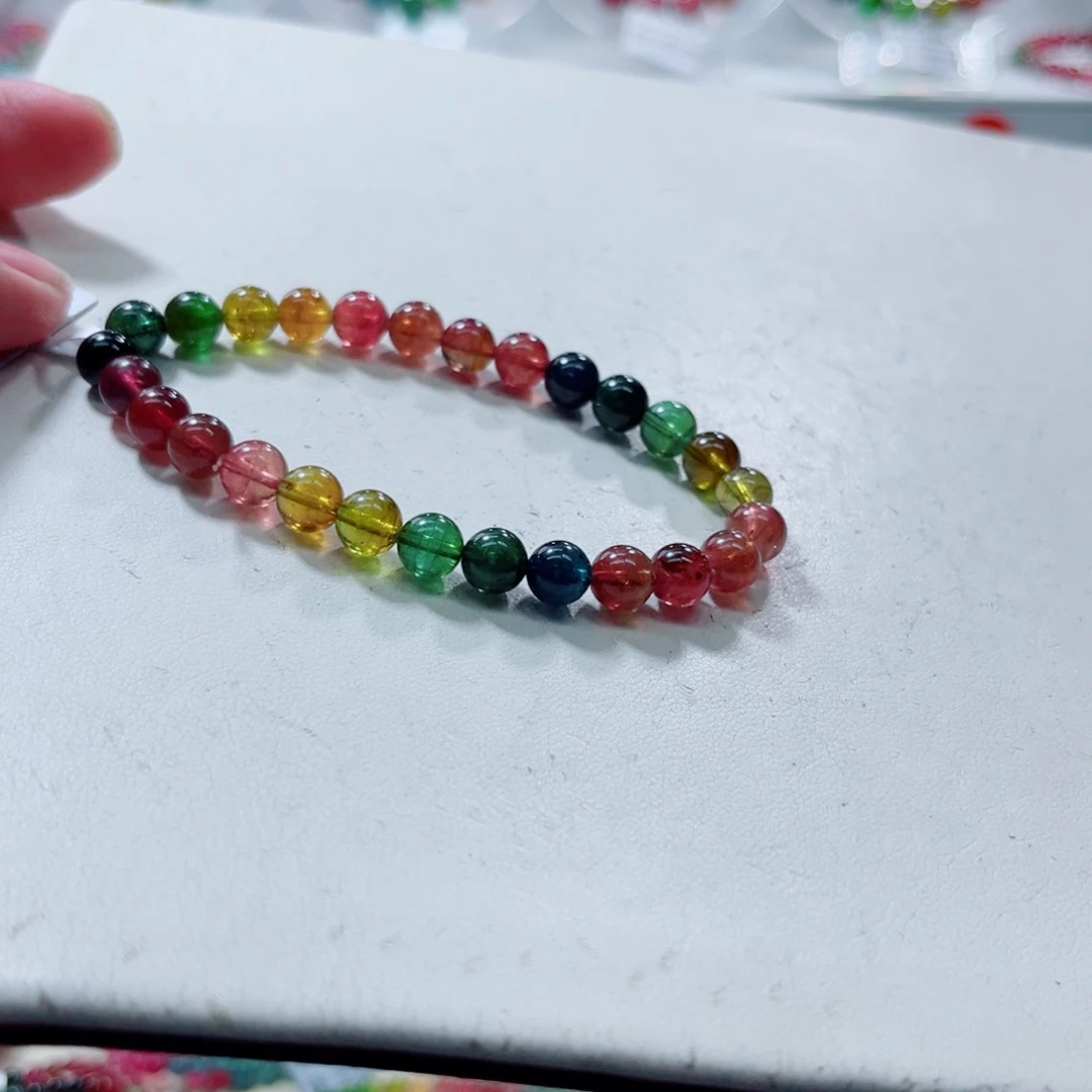 未镶嵌手链碧玺碧玺