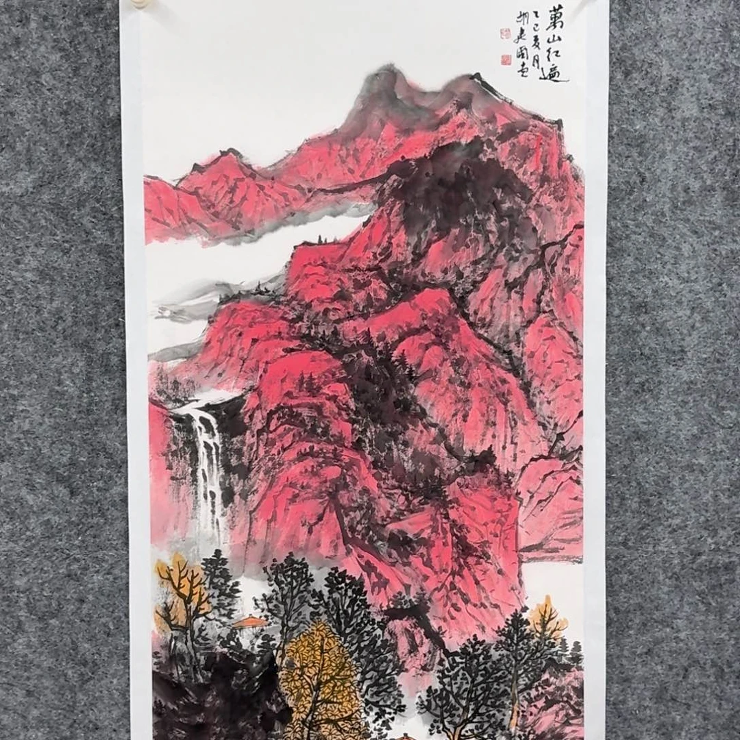 国画国画作品HJG老师