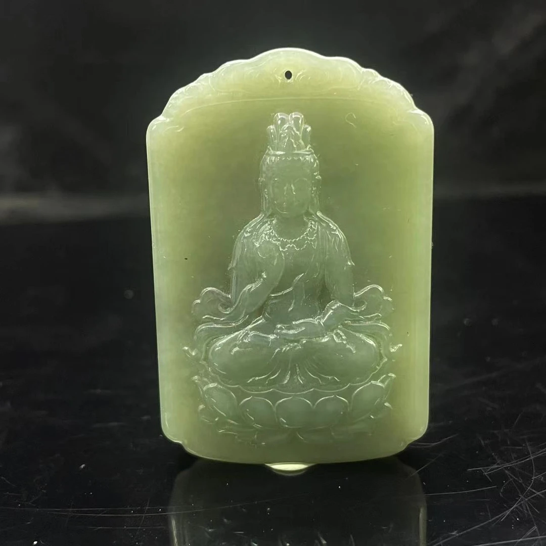 A874 和田玉吊坠 QQ831291