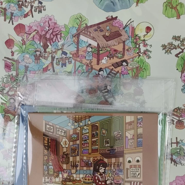 造景贴纸现场选购