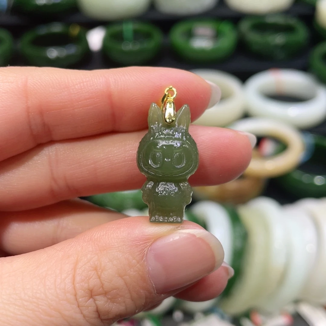 吊坠(不含链)未镶嵌和田玉