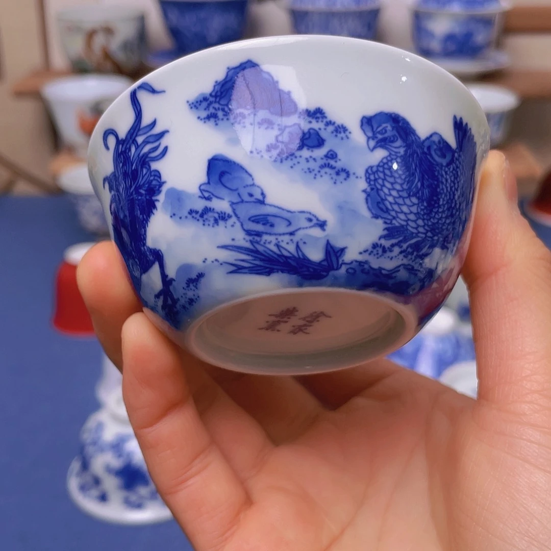 景德镇手工陶瓷茶杯