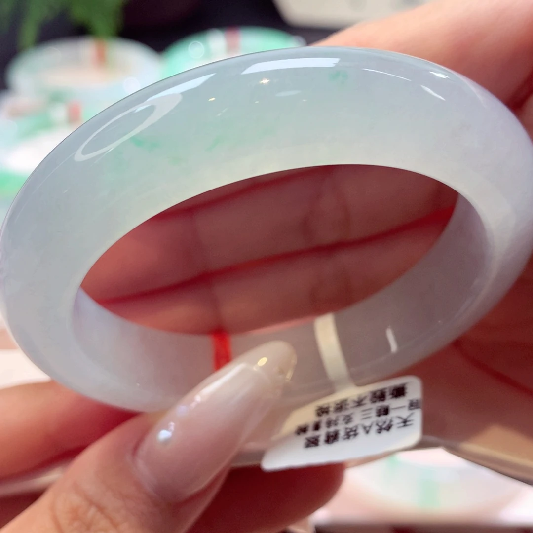 未镶嵌手镯翡翠正圈19号66