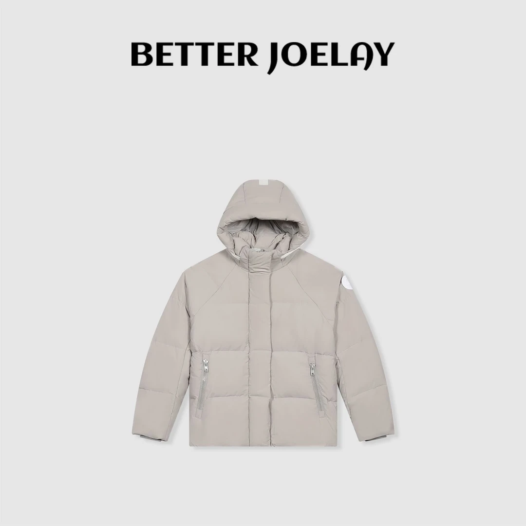 BETTER JOELAY -【霜林晚归】时尚连帽羽绒服外套百搭休闲风GG0133