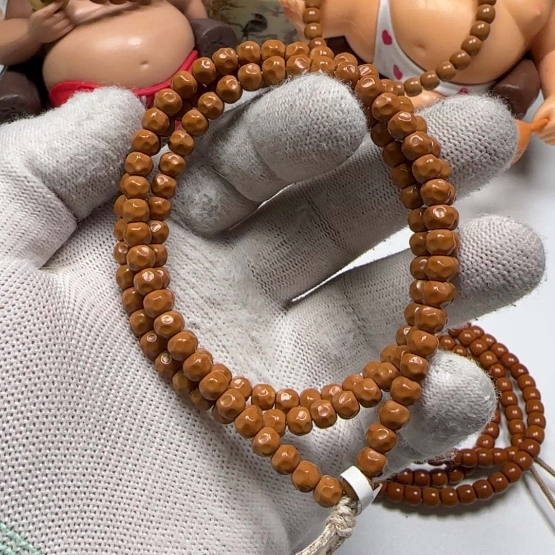 橄榄核手串/手链老挝核尖脖挂无相5.7