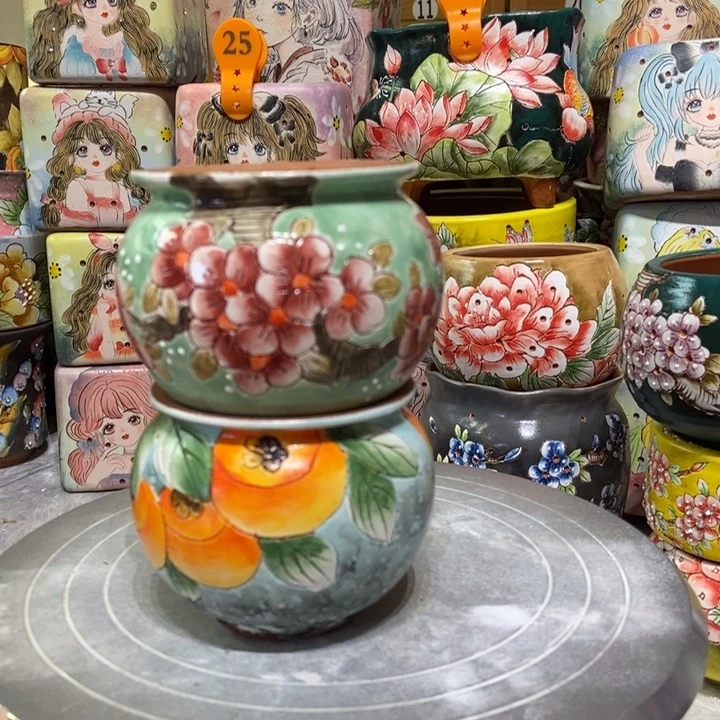 景德镇艺术手绘作品
