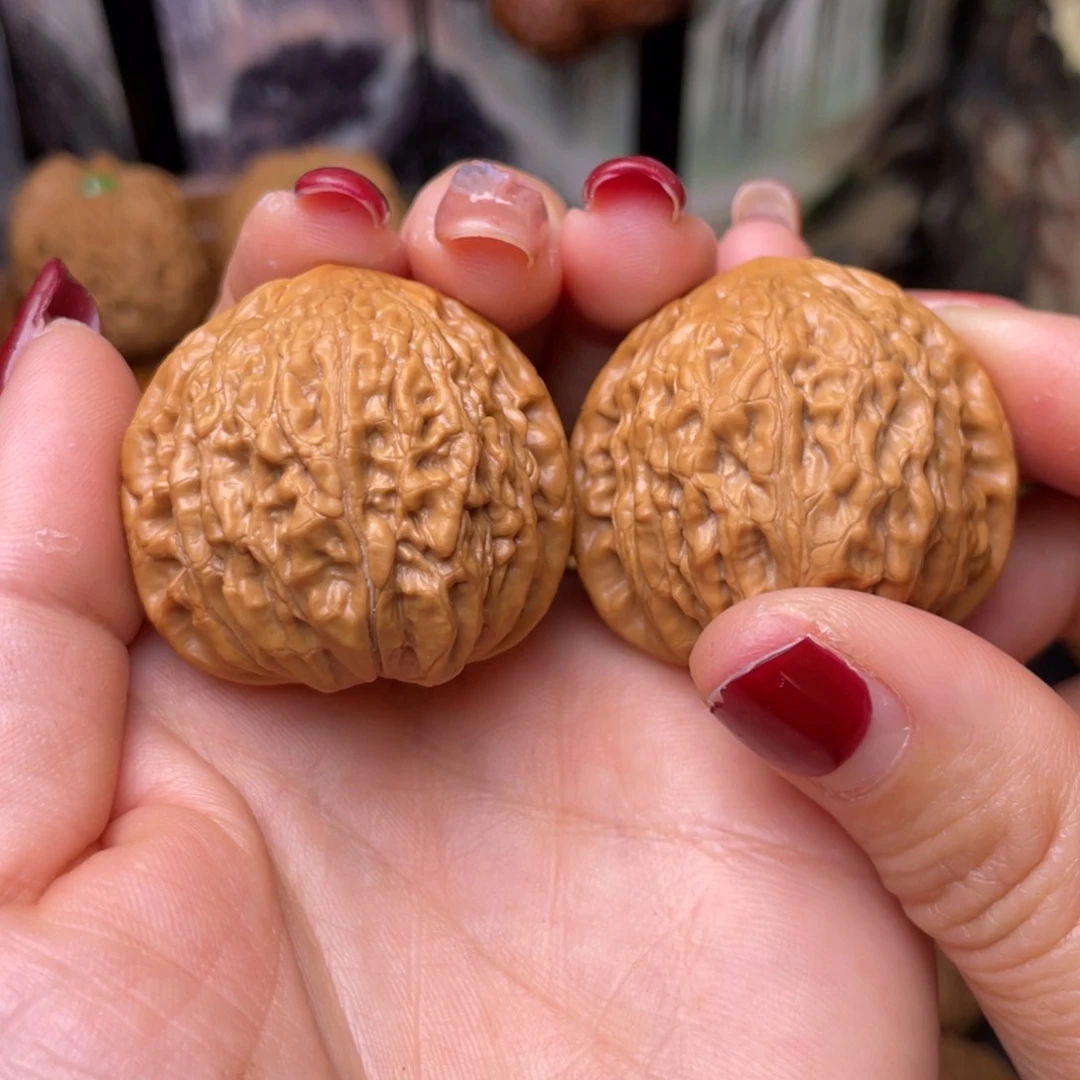 文玩核桃把件37铁锤