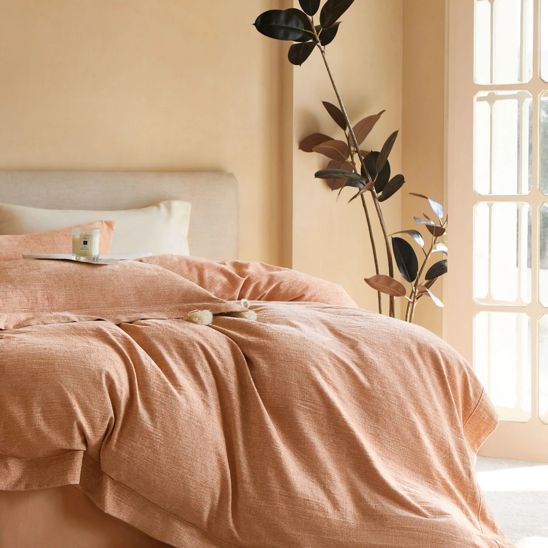 【贤公子】MN/慕奈 桂香月影/轻奢系列/印染设计/宽边埋绳/四件套