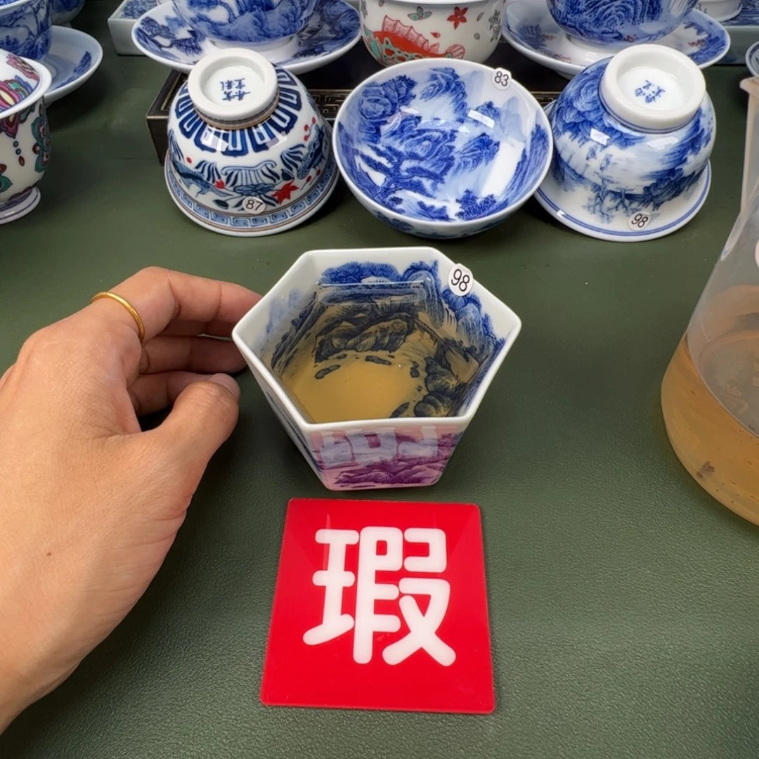 景德镇纯手工纯手绘茶具木木98